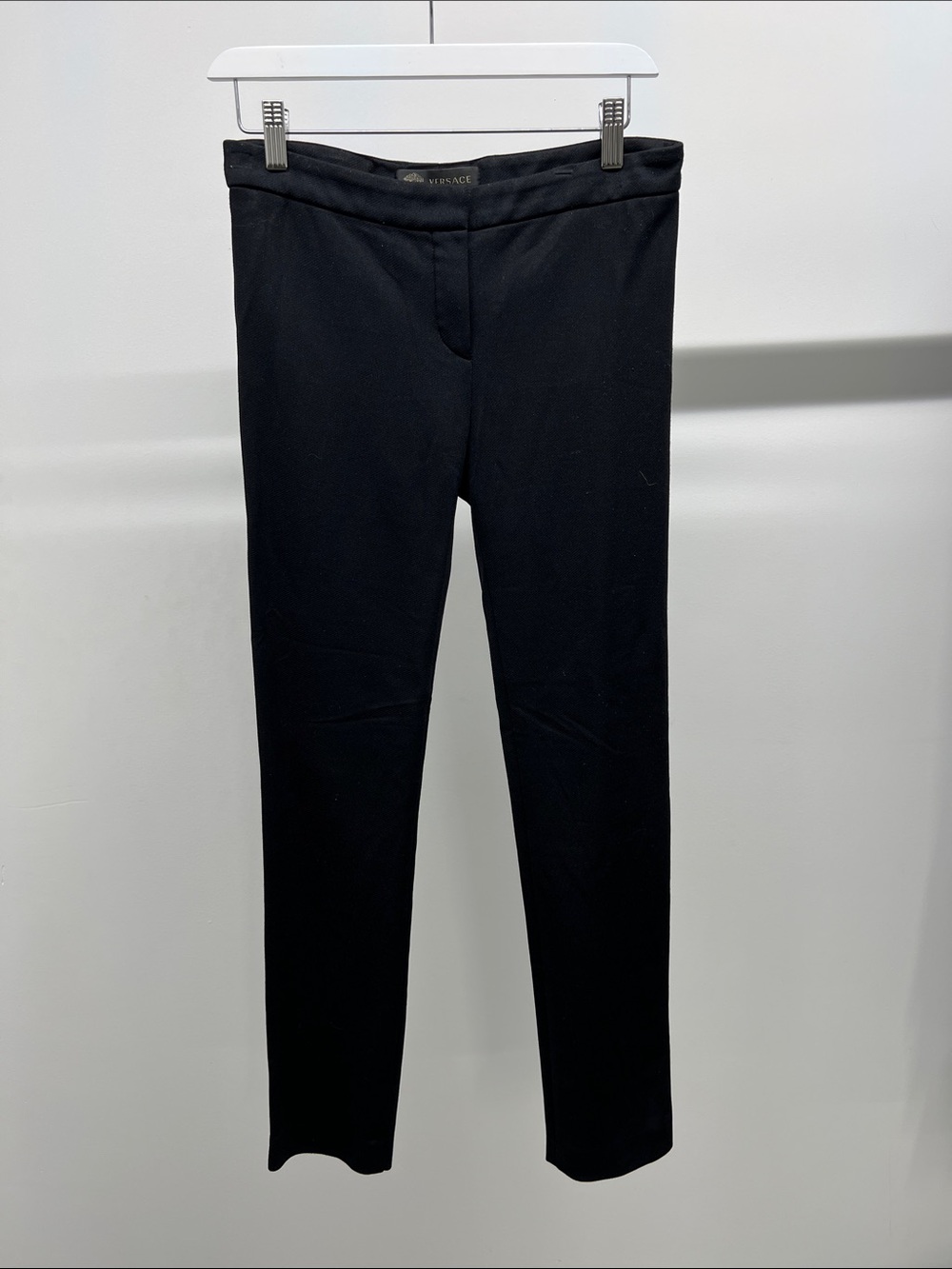 Versace Black Slim Trousers
